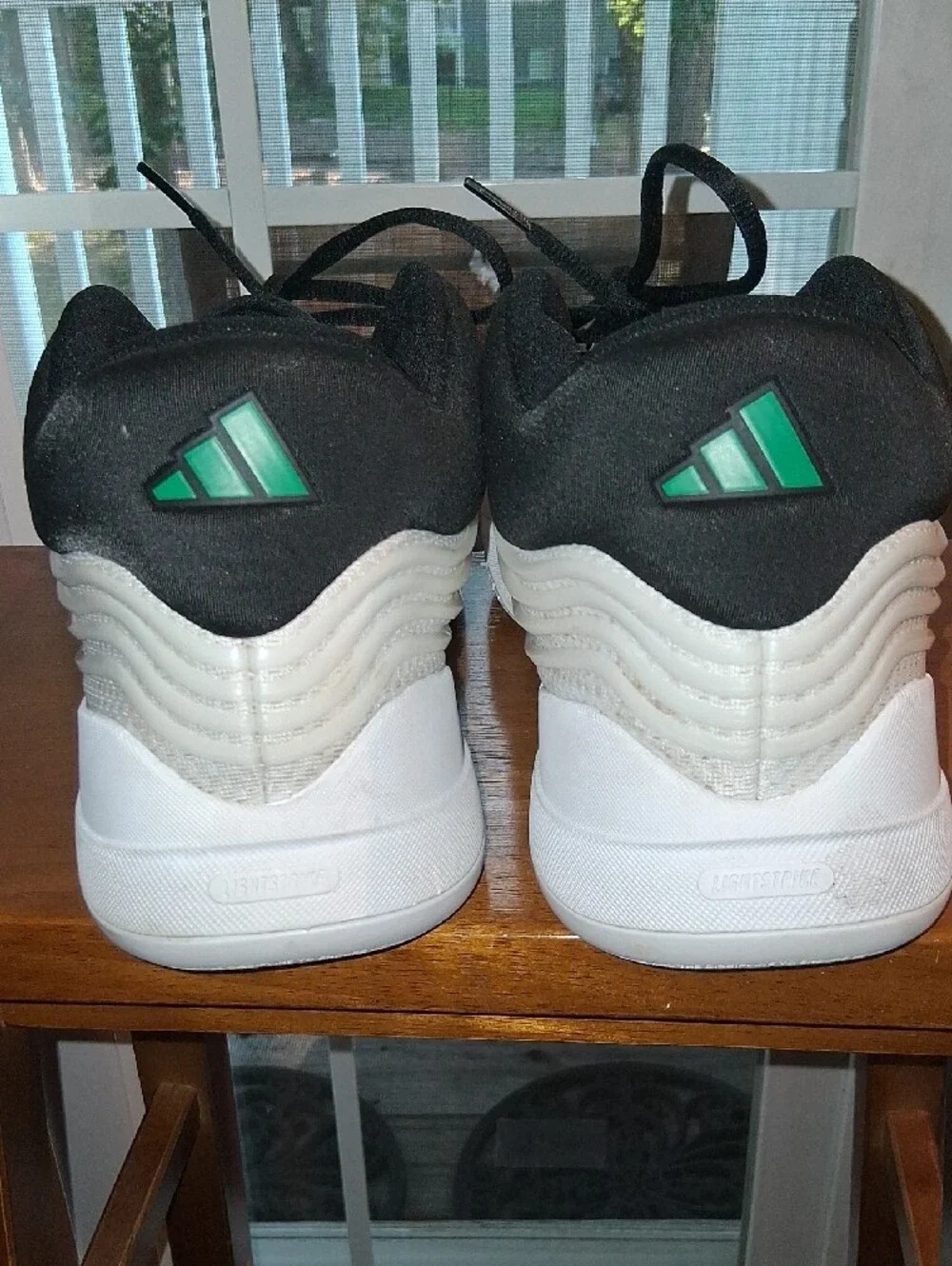 Adidas Dame X 'Stormtrooper' Black White Chunky Sneakers Size 11.5
